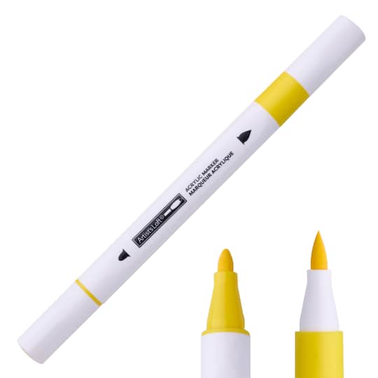 Michaels, Dual Tip Acrylic Marker by Artist's Loft® – Category: Acrylic Markers